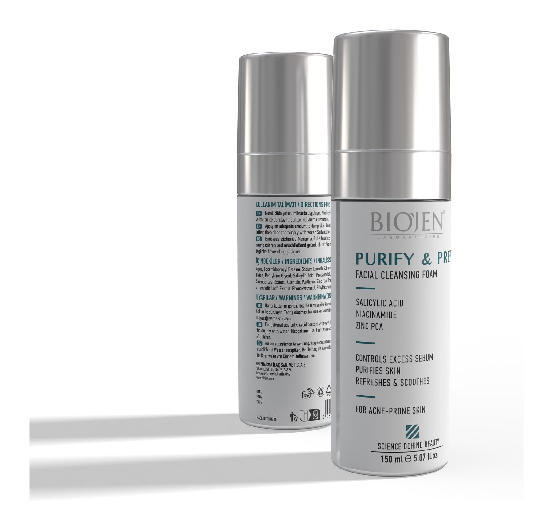 Purify & Prep Facial Cleansing Foam